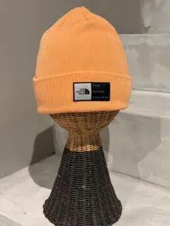 【極美品】THE NORTH FACE アクティブサマービーニー ニットオレンジ