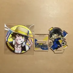 ブルーロック　蜂楽廻　缶バッチ　アクリルスタンド