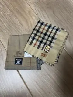 Burberry DAKS チェック柄ハンカチセットのサムネイル