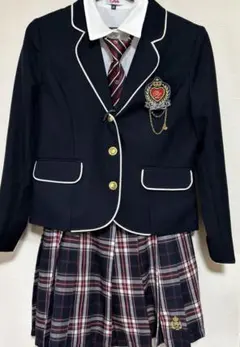 ピンクラテ 卒服　160 ブラウス　ネクタイ　リボン