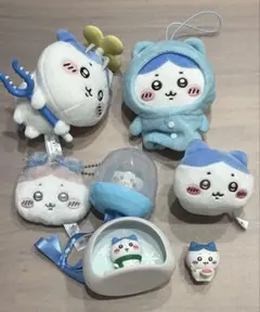 【開封済み品】ちいかわ　ハチワレ7点セット＋追加1点