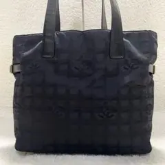 極美品 稀少高年份 CHANEL 香奈兒 紐旅行線 托特MM