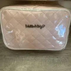 ハローキティ バニティポーチ バニティバック 化粧品入れ ポーチ