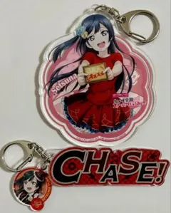 ☆ラブライブ☆虹ヶ咲学園☆優木せつ菜☆アクリルキーホルダー☆2個セット☆