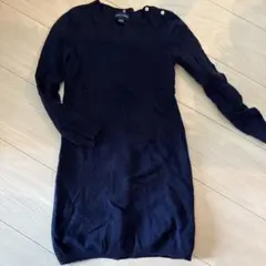 Ralph Lauren ネイビー 長袖ワンピース 6