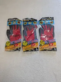 ゴム手袋3枚セット　Lサイズ