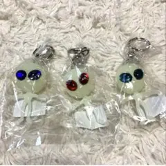 ［新品］エイリアンキーホルダー〔蓄光〕3個セット