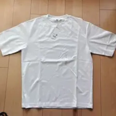 ユニクロ エアリズム コットン オーバーサイズ Ｔシャツ Ｌサイズ ホワイト