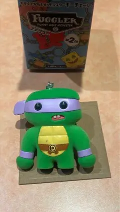 ファグラー　第二弾　フロッキーキーホルダーミュータントタートルズ　フロッキー素材