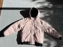 GAP KIDS フード付き中綿コート 12-13歳 ピンク