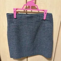 zara ミニスカート　チェック