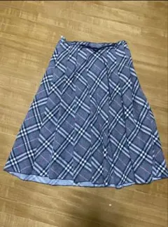 バーバリーブルーレーベル　プリーツスカート　36