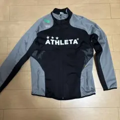ATHLETA アスレタ　ジャージ 黒/グレー