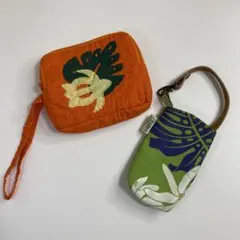 ハワイアン小物 小物入れ 化粧ポーチ