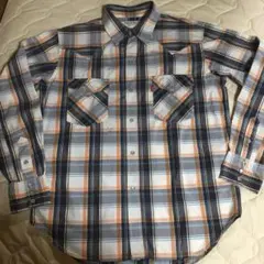 美品　Levi's Red Tab チェックウェスタンシャツ　サイズXL