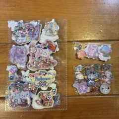 シャカシャカシール、おしりシールなどのセット