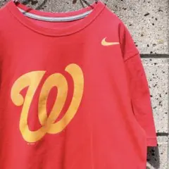 NIKE × MLB Washington Nationals 古着 Tシャツ