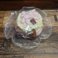 kikisquishyピンクうさぎリボンケーキＬ