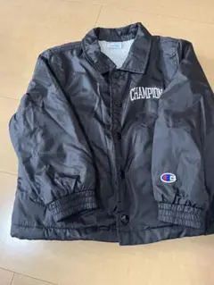 Champion ブラックジャケット ボア裏地付き