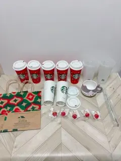 スターバックスミニカップ 中国限定新品未開封30個セット おまけの空
