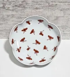 波佐見焼 林九郎窯 金彩染錦 琳派 桜樹文 19cm 銘々皿未使用品