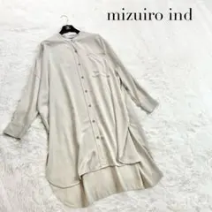 ミズイロインド 日本製 バルーンチュニック ゆったり 体型カバー