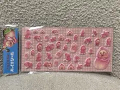 こびとづかん ぷっくりシール カクレモモジリ