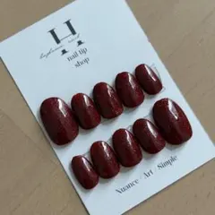 【現品のみ】ワンカラーネイル　ネイルチップ　春ネイル