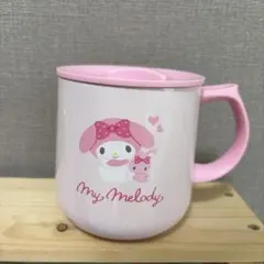 マイメロディ　蓋付きステンレスタンブラマグ 保冷保温 360ml