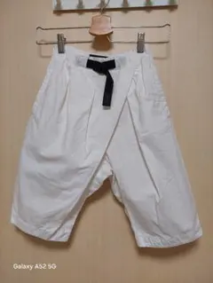 FITH　ホワイトハーフパンツ 130cm