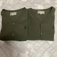 Woods Field カーディガン 150サイズ オリーブグリーン2枚セット