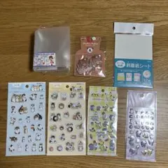 シールセット　ポケモン　バインダー　シール帳　剥離紙シート