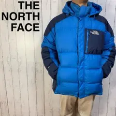 ノースフェイス 大きいサイズ ダウンジャケット 700フィル メンズ XL 青紺