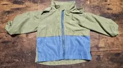 薄手 アウター ウィンドブレーカー 3can4on 80 カーキ【リユース品】