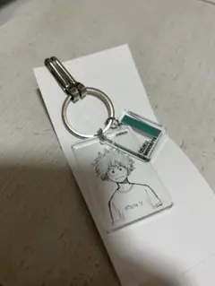 僕のヒーローアカデミア　緑谷出久　クリアベースキーホルダー　カラビナキーホルダー