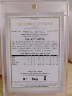 大谷翔平 直筆サインカード 世界1枚限定 1of1 - メルカリ