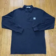 STONE ISLAND 長袖ポロシャツ ブラック Mサイズのサムネイル