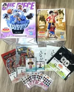 【新品未開封品】ワンピース 一番くじ D賞　ラストワン賞 ルフィ　おまけ付きのサムネイル