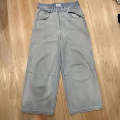 BlessU ブラック ストライプデニム　Mサイズ BlessU ブラック ストライプデニム Mサイズ Bless u】BU stripe