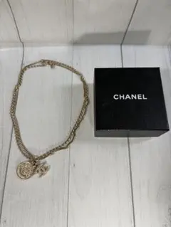 【美品】CHANEL 06P ココシャネルコイン2連ネックレスのサムネイル
