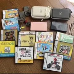 ニンテンドーDS Lite ピンク・ブラック ゲームセット