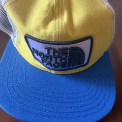 THE NORTH FACE キッズ メッシュキャップ イエロー ブルー