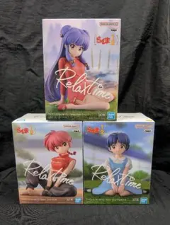 らんま1/2 Relax time 全３体SET らんま 天道あかね シャンプー