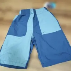 【新品】 ハーフパンツ 160cm ネイビー はっ水加工 男の子