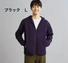 氷撃冷感(R)-10℃サンガードUVフーディ　フード付【ブラック】Ｌ　ワークマンのサムネイル