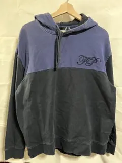 Raf Simons×Fred Perry コラボ 黒紫 2トーンパーカーのサムネイル