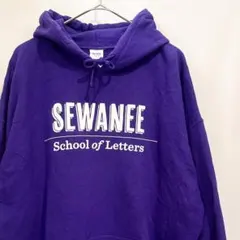 GILDAN ギルダン SEWANEE カレッジパーカー 紫 XL