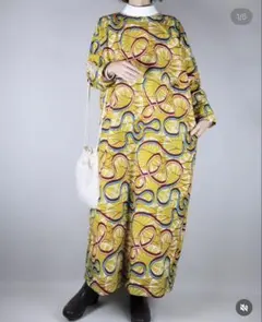 ティッカ コットンロングシャツ シャツワンピース 羽織 ホワイト 