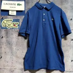 LACOSTE　半袖　ポロシャツ　Slim Fit　貝ボタン　US S M程度