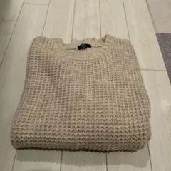 アーバンリサーチ　ベージュ ニットセーター サイズ40